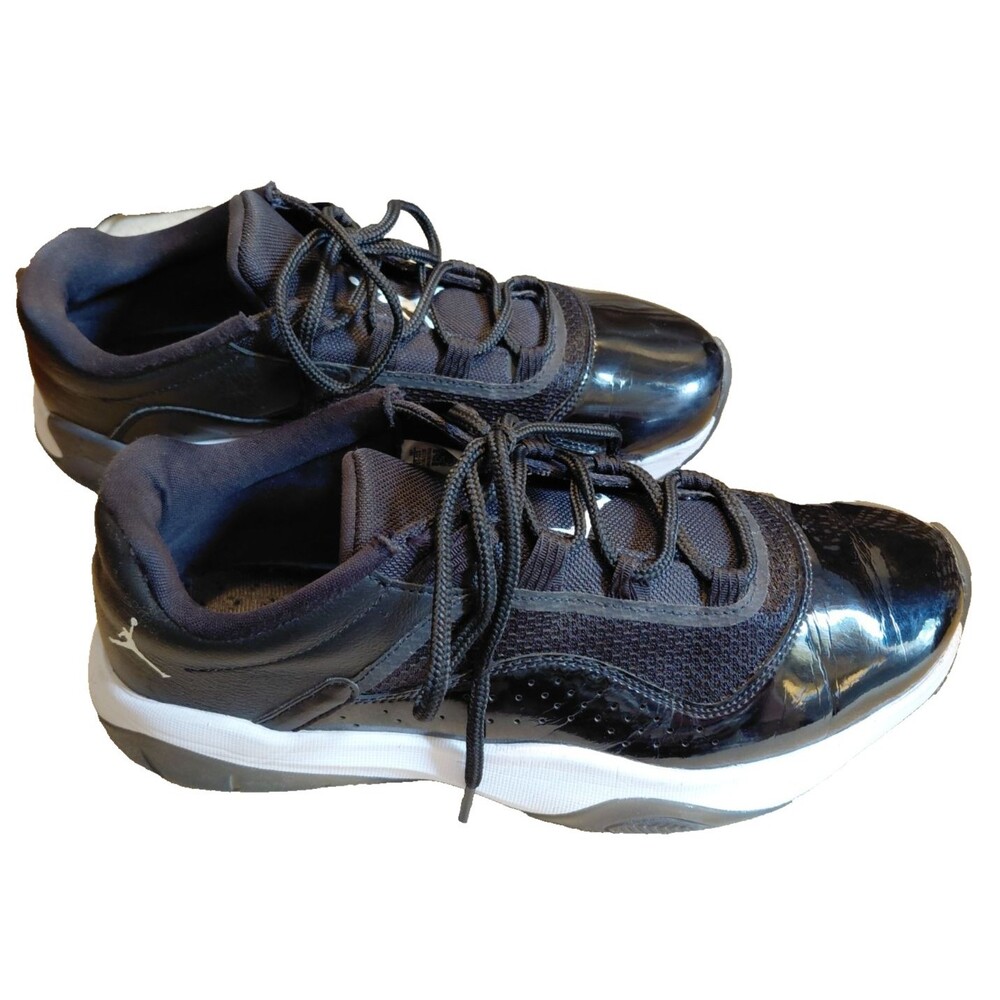 Air Jordan 11 CMFT Low Black/White Patent Leather Sz 9.5